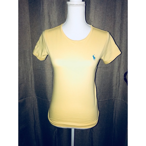 Polo Ralph Lauren Tops - Yellow polo shirt